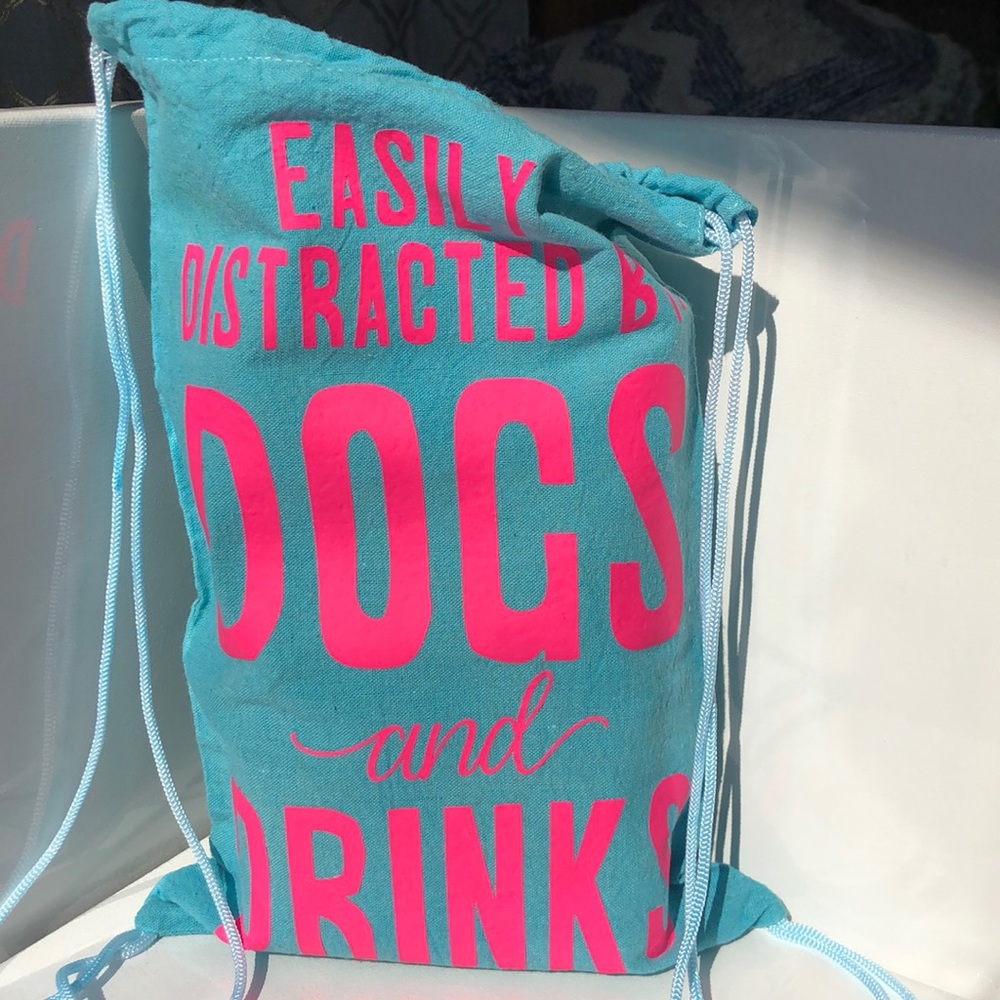 Dog Lover Drawstring Bag View 2